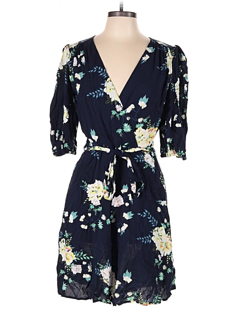 Pre-owned Gabby Skye Romper In Blue