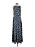 Calvin Klein Graphic Blue Casual Dress Size XS - photo 1