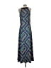 Calvin Klein Graphic Blue Casual Dress Size XS - photo 2