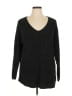 a.n.a. A New Approach Metallic Black Pullover Sweater Size 0X - photo 1