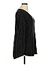 a.n.a. A New Approach Metallic Black Pullover Sweater Size 0X - photo 4