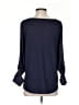 Ann Taylor Blue Long Sleeve Blouse Size XS - photo 2