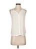 Banana Republic 100% Polyester Ivory Sleeveless Blouse Size XS - photo 1