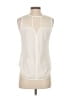 Banana Republic 100% Polyester Ivory Sleeveless Blouse Size XS - photo 2