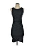 Leith Solid Gray Cocktail Dress Size XS - photo 1