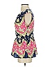 Pim + Larkin 100% Polyester Blue Pink Sleeveless Blouse Size S - photo 5