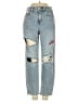 American Eagle Outfitters Graphic Blue Jeans Size 0 - photo 1