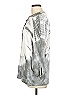 Onque Tie-dye Gray Long Sleeve Blouse Size L - photo 5
