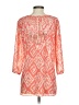 Studio Y 100% Polyester Orange 3/4 Sleeve Blouse Size S - photo 2