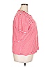 Ella Moss Stripes Red Short Sleeve T-Shirt Size XXL - photo 4