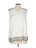 The Limited Ivory Sleeveless Blouse Size L - photo 1