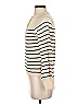 Shein 100% Acrylic Stripes Ivory Pullover Sweater Size 4 - photo 5