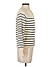 Shein 100% Acrylic Stripes Ivory Pullover Sweater Size 4 - photo 4
