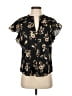Joie Black Short Sleeve Blouse Size S - photo 1