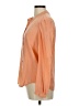 Joie 100% Silk Orange Pink Long Sleeve Silk Top Size M - photo 5