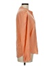 Joie 100% Silk Orange Pink Long Sleeve Silk Top Size M - photo 4