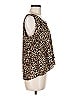 Zara Brown Long Sleeve Blouse Size M - photo 4