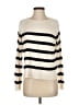 Zara Stripes Ivory Pullover Sweater Size S - photo 1