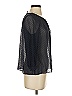 J.Crew Black 3/4 Sleeve Silk Top Size 00 - photo 4