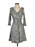 Amadi Tweed Gray Casual Dress Size XS - photo 1