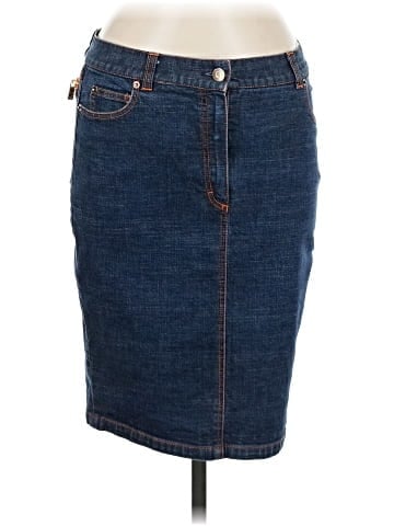 Michael Kors Denim Skirt (view 1)