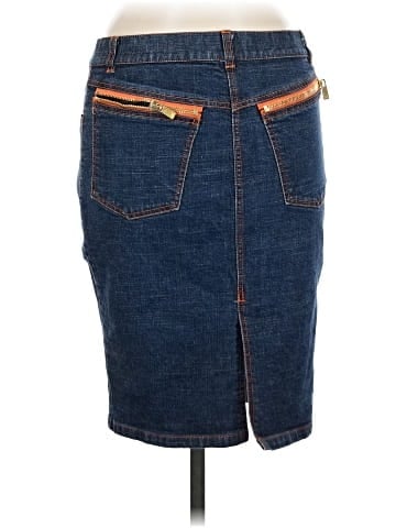 Michael Kors Denim Skirt (view 2)