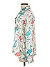 Vineyard Vines Print Ivory 3/4 Sleeve Blouse Size XS - photo 5
