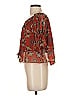 MISA Los Angeles Red Short Sleeve Blouse Size S - photo 5