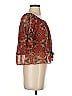 MISA Los Angeles Red Short Sleeve Blouse Size S - photo 4