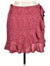 Naggoo 100% Polyester Polka Dots Red Casual Skirt Size XL - photo 1