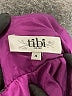 Tibi 100% Silk Paisley Purple Cocktail Dress Size 4 - photo 6