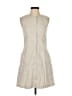 Theory Solid Gray Casual Dress Size 2 - photo 1