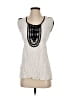 XXI 100% Rayon Ivory Sleeveless Blouse Size S - photo 1