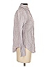 Levi's 100% Cotton Tweed Gray Long Sleeve Blouse Size XS - photo 4
