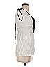 XXI 100% Rayon Ivory Sleeveless Blouse Size S - photo 4