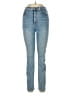 Denim Forum 100% Cotton Hearts Blue Jeans Size 28 waist - photo 1
