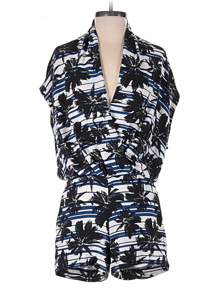 Pre-owned L'agence Romper In Blue