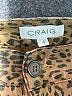 Craig Animal Print Gold Jeans Size 4 - photo 7