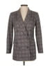 CeCe Plaid Gray Blazer Size 0 - photo 1