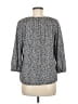 MICHAEL Michael Kors Gray 3/4 Sleeve Blouse Size M - photo 2