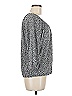 MICHAEL Michael Kors Gray 3/4 Sleeve Blouse Size M - photo 4