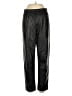 Ann Taylor 100% Polyester Black Faux Leather Pants Size M - photo 1