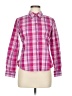Foxcroft Plaid Pink Long Sleeve Button-Down Shirt Size 6 (petite) - photo 1