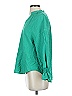 Boho Chic Green Long Sleeve Blouse Size XS - photo 5