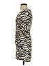 Nicholas Animal Print Tan Casual Dress Size 2 - photo 5