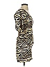 Nicholas Animal Print Tan Casual Dress Size 2 - photo 4