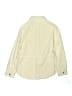 Zara Solid Ivory Tan Long Sleeve Button-Down Shirt Size 11 - 12 - photo 2
