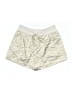 Ronald Amey Metallic Ivory Athletic Shorts Size M - photo 1