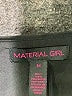 Material Girl 100% Polyester Black Sleeveless Blouse Size M (kids) - photo 3