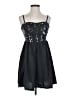 American Eagle Outfitters 100% Polyester Stars Black Cocktail Dress Size 2 - photo 1